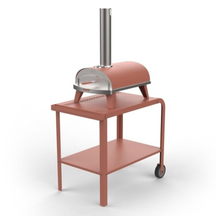 Vallone Rolling Table ZiiPa Terracotta (2)